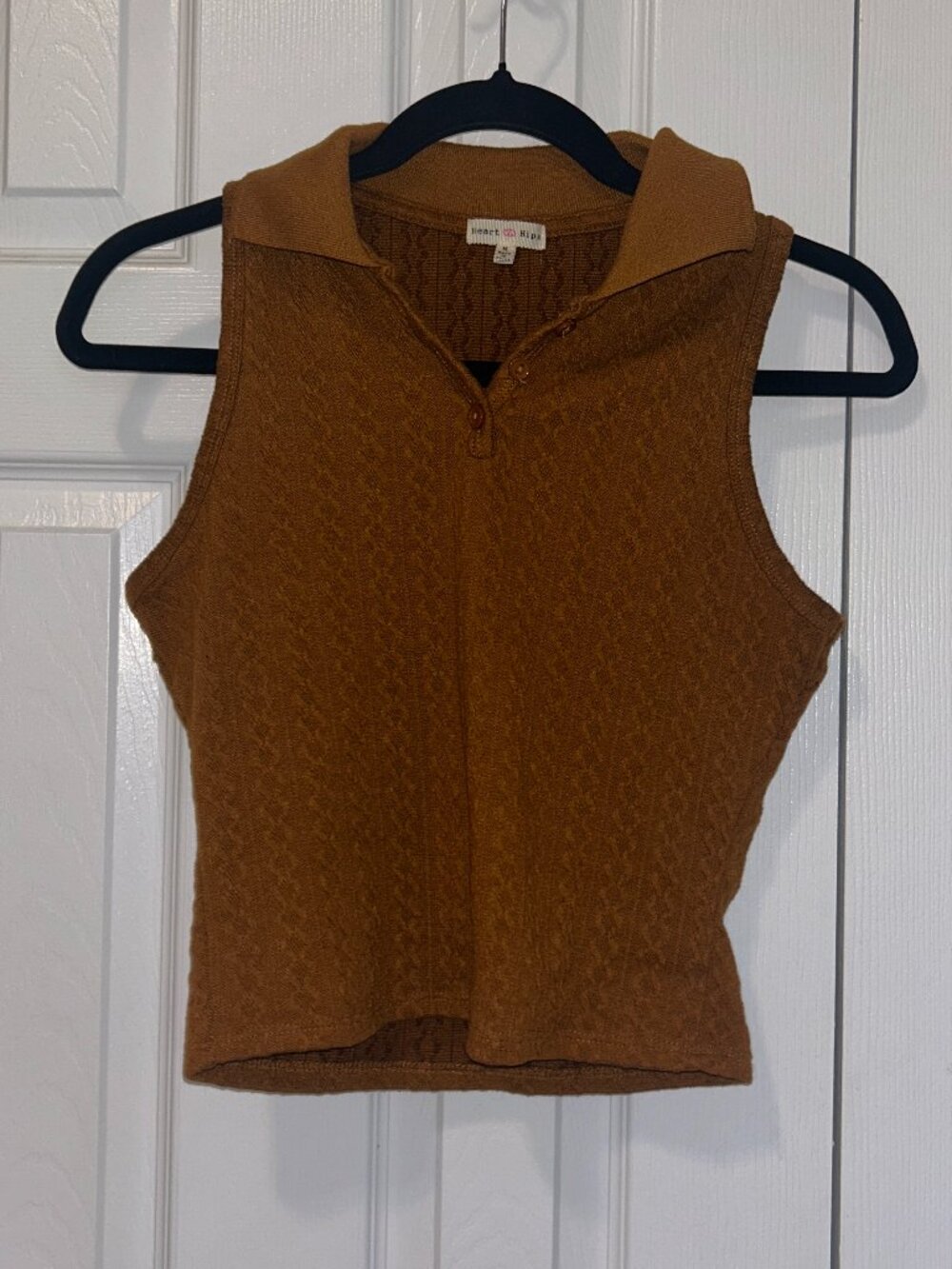 Collared Tank Top